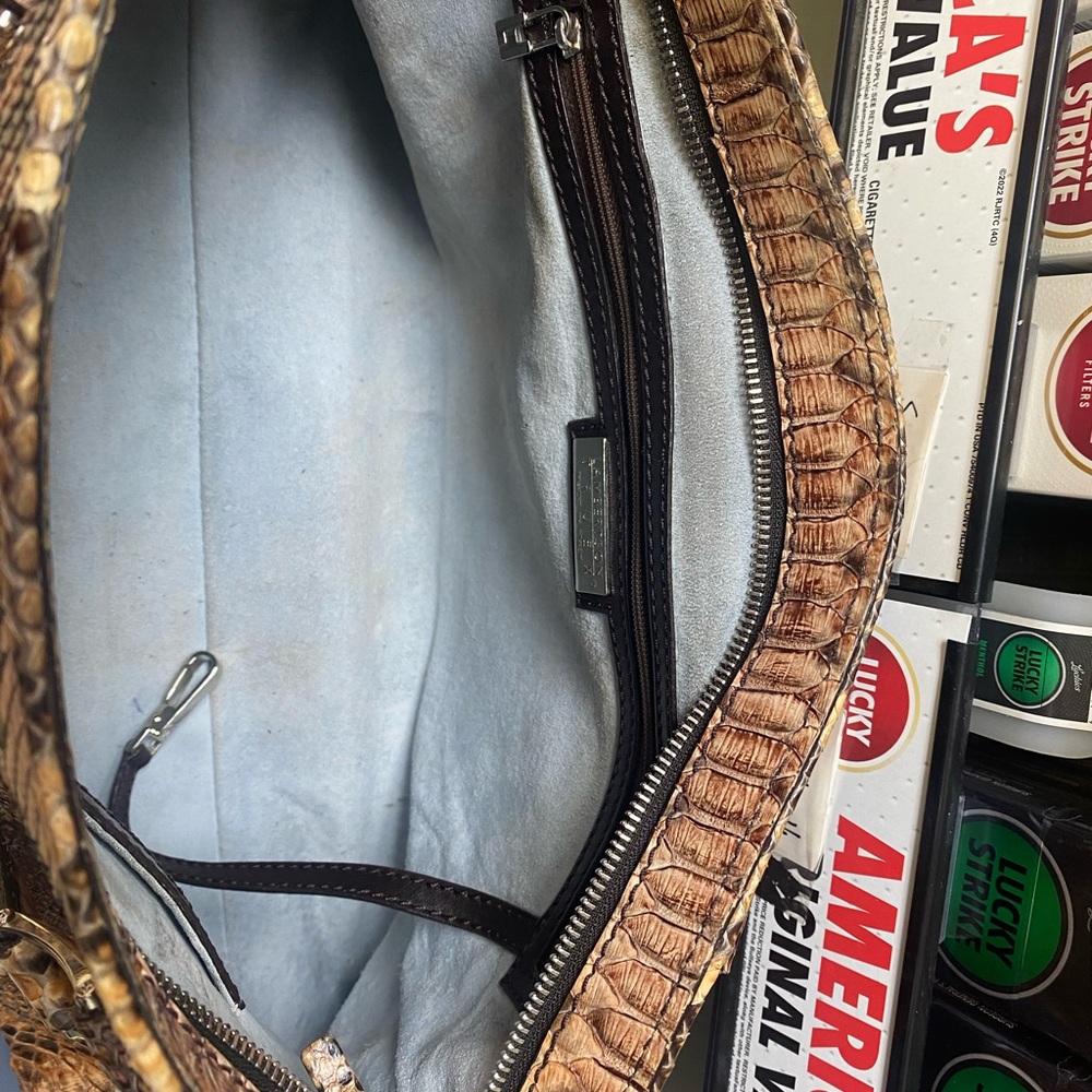 Lamberston Truex Python Handbag - image 5